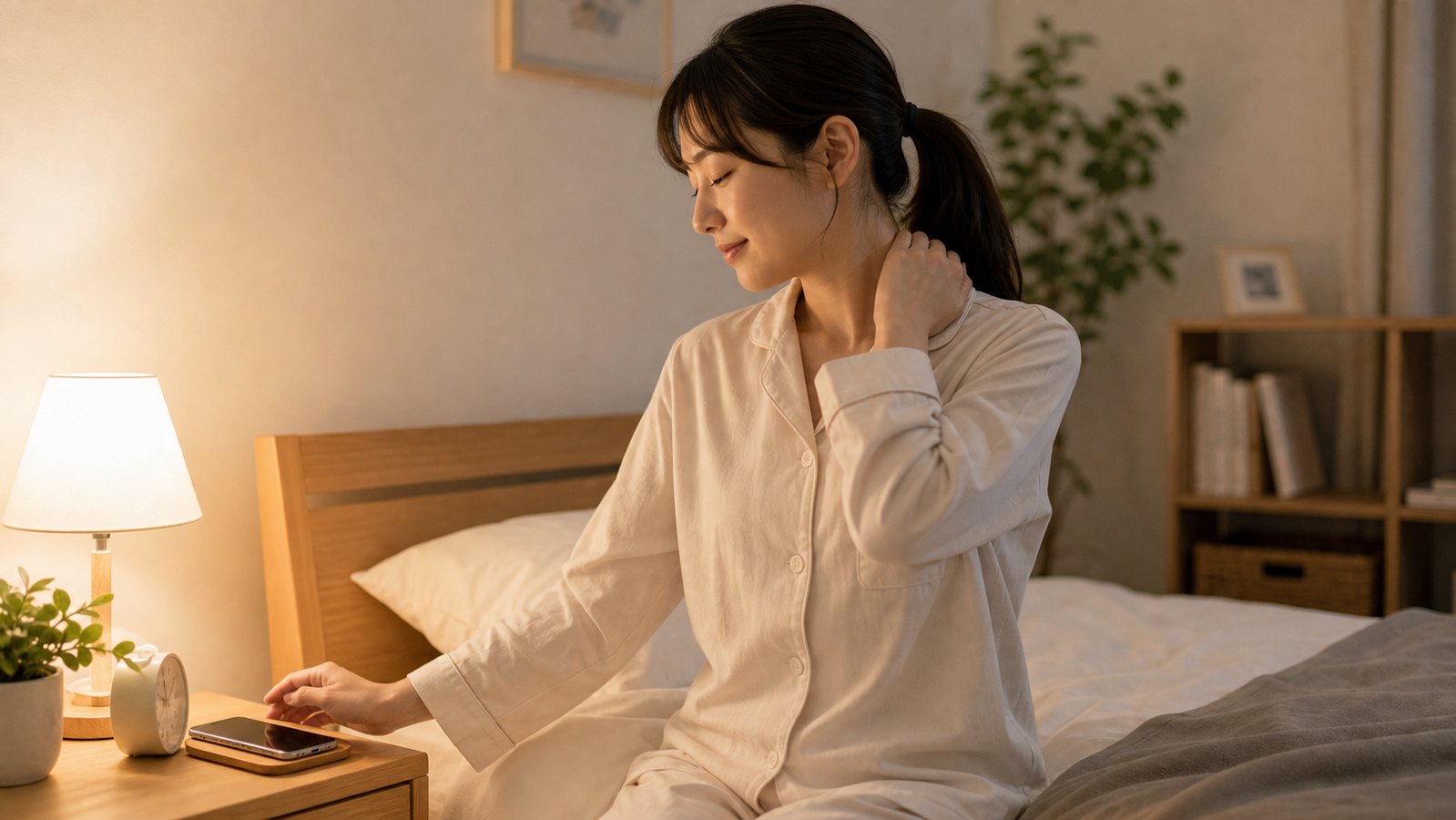 自宅で頭痛につながる生活習慣を見直すセルフケアイメージ