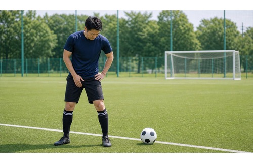 鼠径部痛の背景にある運動時の股関節まわりの負担を確認するイメージ