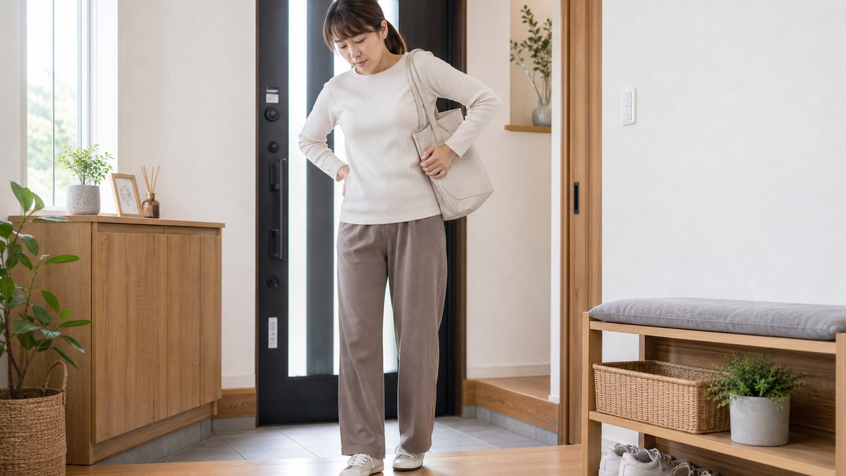 産後の股関節痛が長引く理由を確認するイメージ