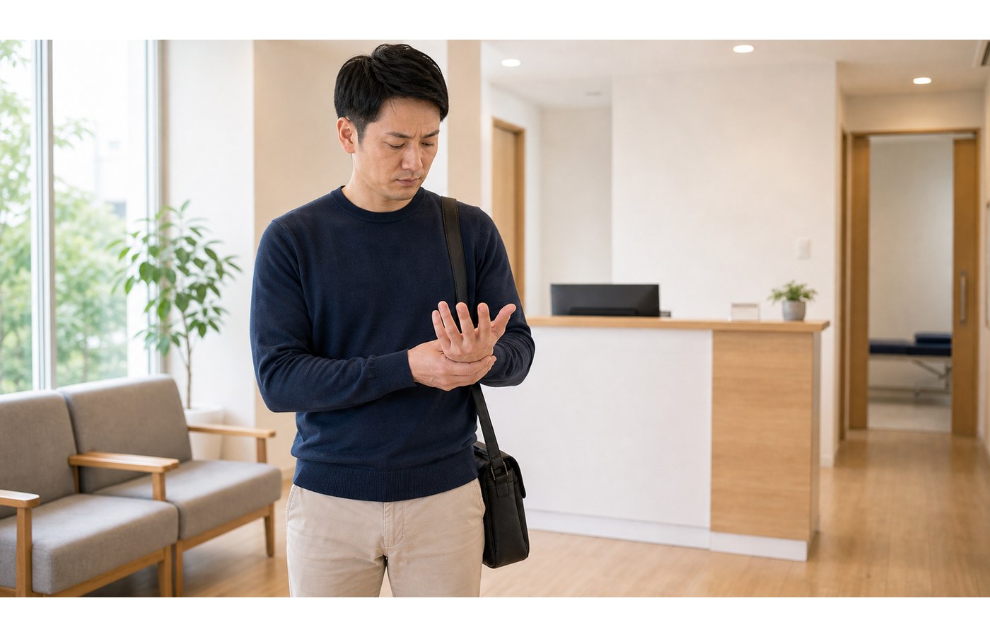 CUREPROでしびれを相談するイメージ