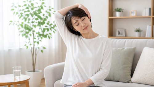 軽いストレッチを毎日少しずつ