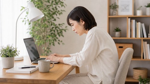 デスクワーク肩こりの原因になる姿勢