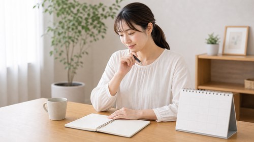 流山で産後骨盤矯正を始める前に時期を確認する女性