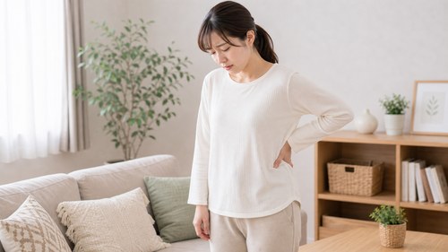 産後の腰や骨盤まわりの不調サインに気づく女性