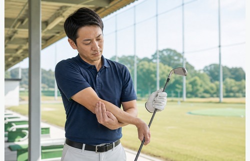 野球肘で投球時の肘の痛みが気になるイメージ