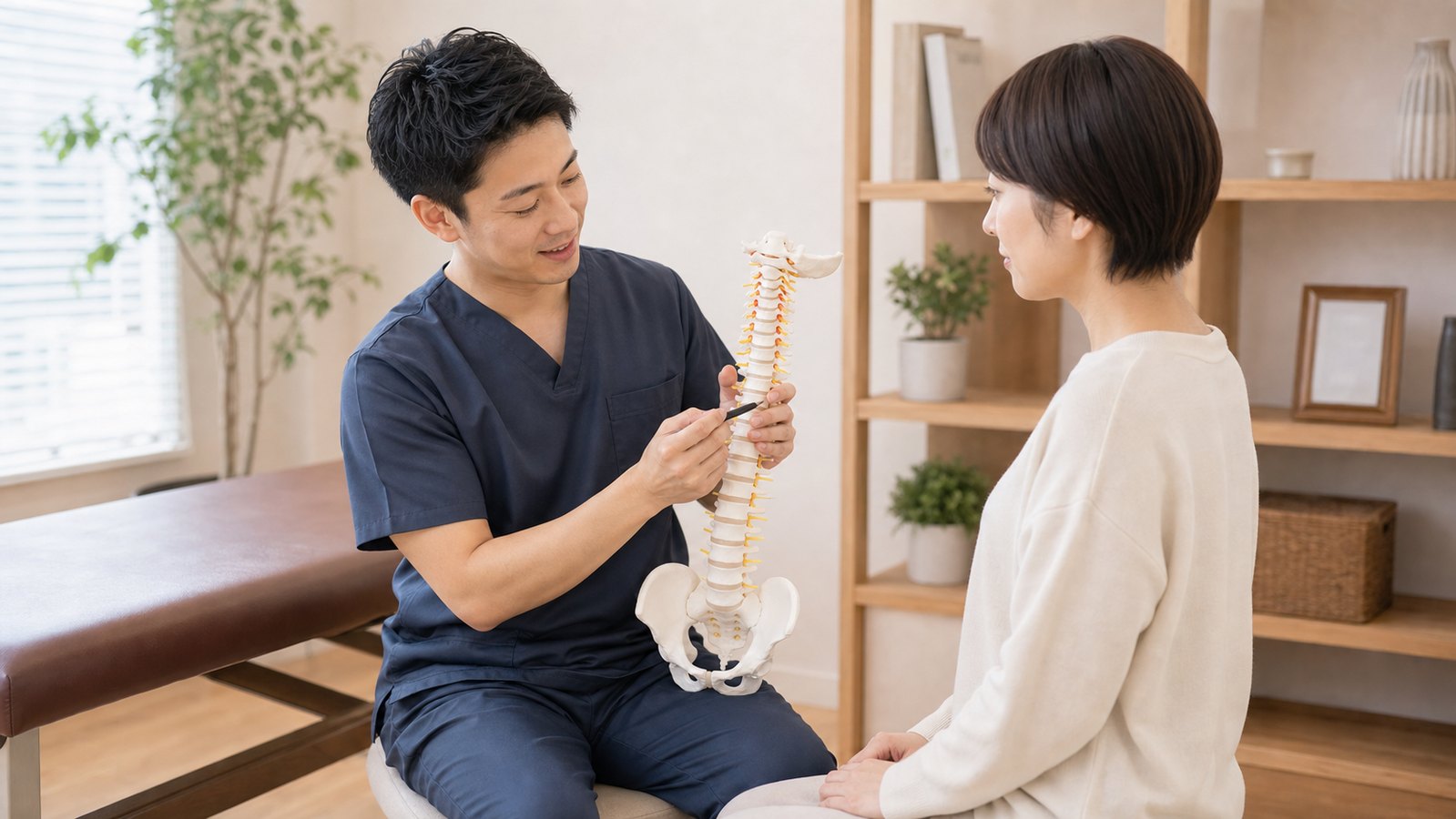 不調を相談するイメージ