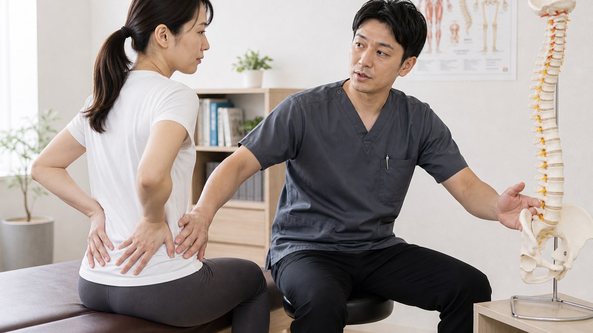 腰由来の痛みとの違いを整理するイメージ