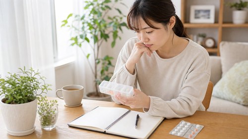 頭痛を医療機関で相談するイメージ