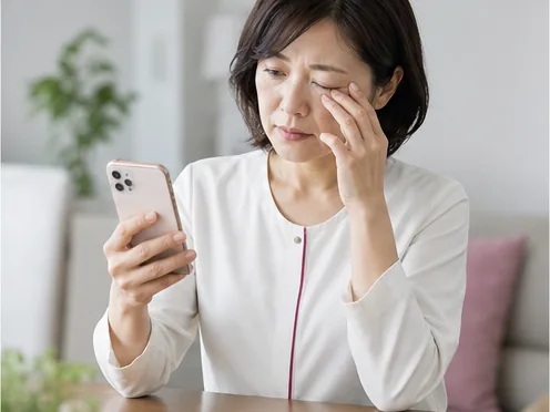 頭痛に関連する身体の状態を確認するイメージ
