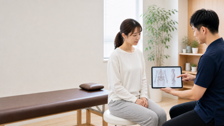 草加で骨盤矯正をお考えの方へ｜ゆがみの正体と通い方の目安をCUREPROが解説【柔道整復師監修】