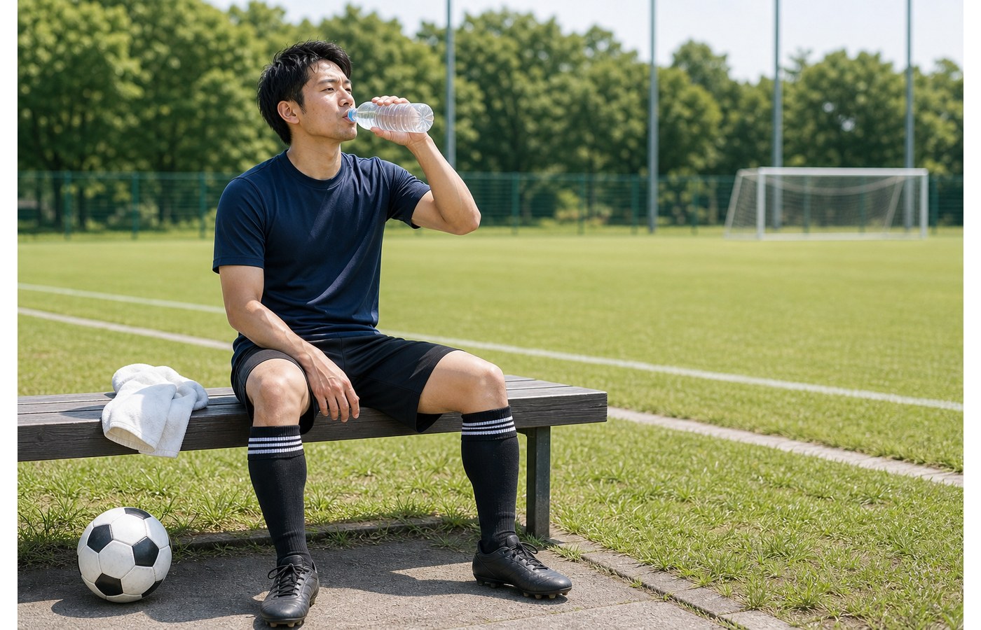 鼠径部痛で運動量を減らして休むイメージ
