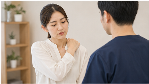 三郷で肩こりに悩む方へ：「またこの重さか…」と感じている方へ