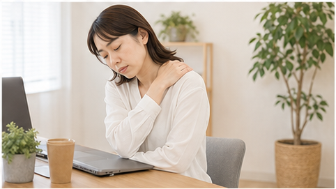 三郷で肩こりに悩む方へ：そのままにしておくと、肩以外にも影響することがあります