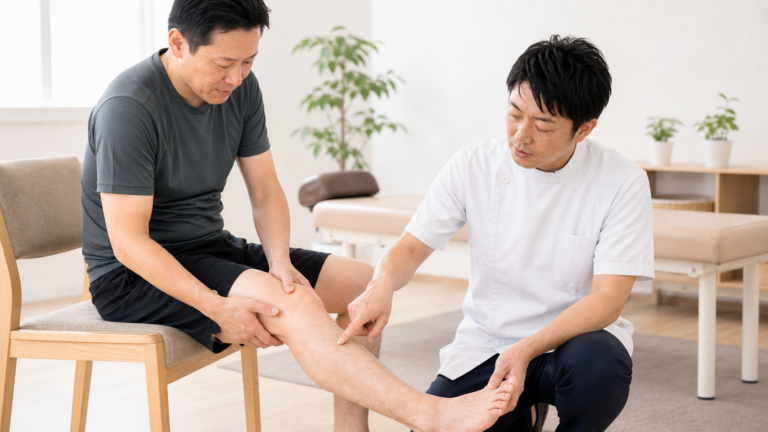 ふくらはぎのツボはどこ？むくみ・足の疲れ・こむら返りに役立つ押し方【柔道整復師監修】