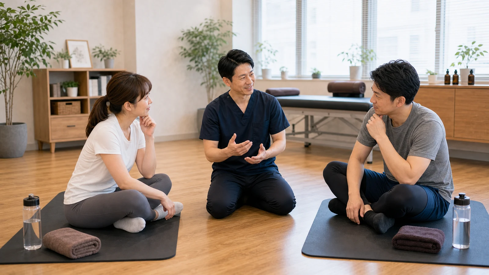 40代男女のダイエット課題を示す図版