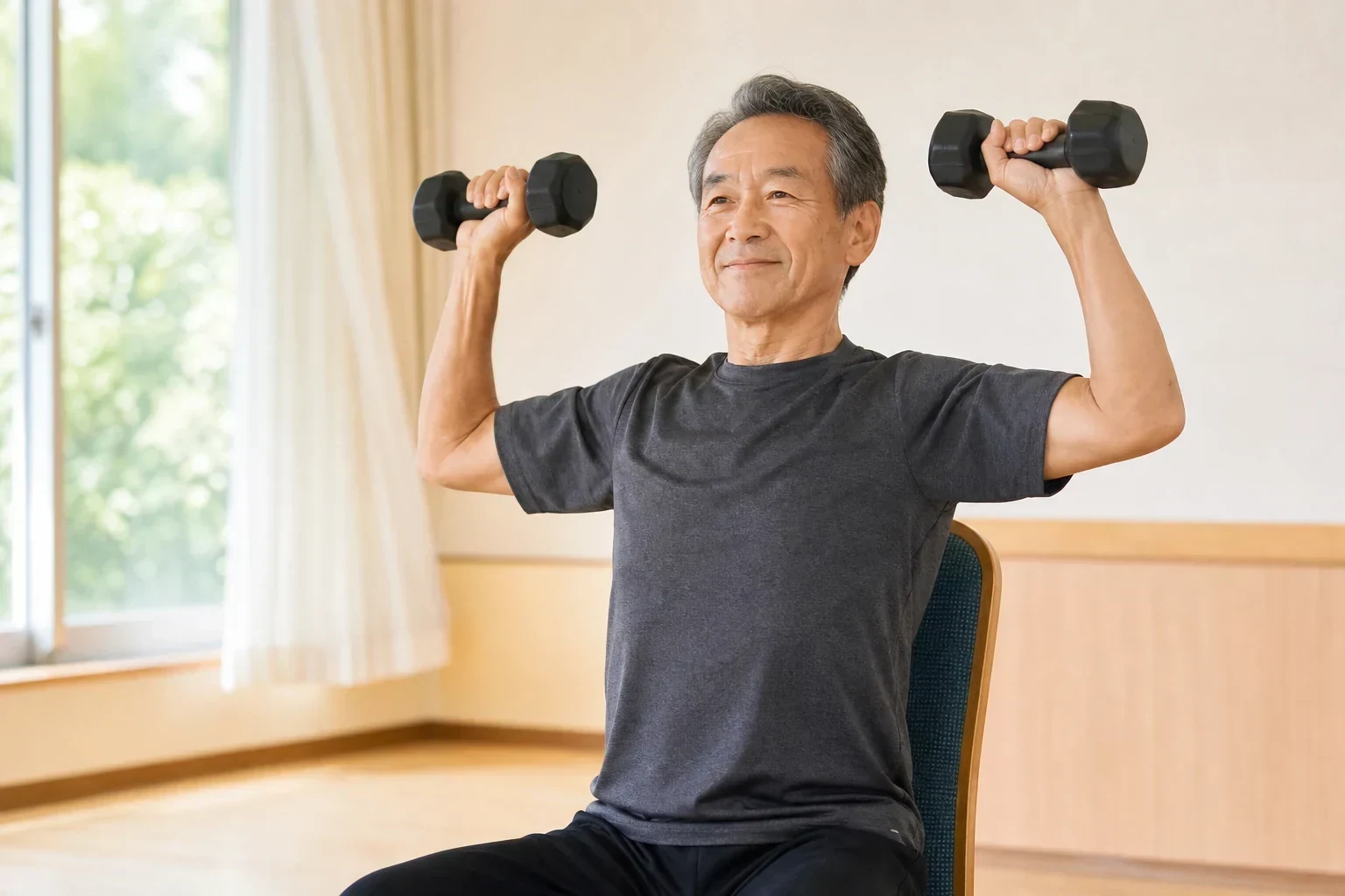 運動後の体調と変化を記録するイメージ