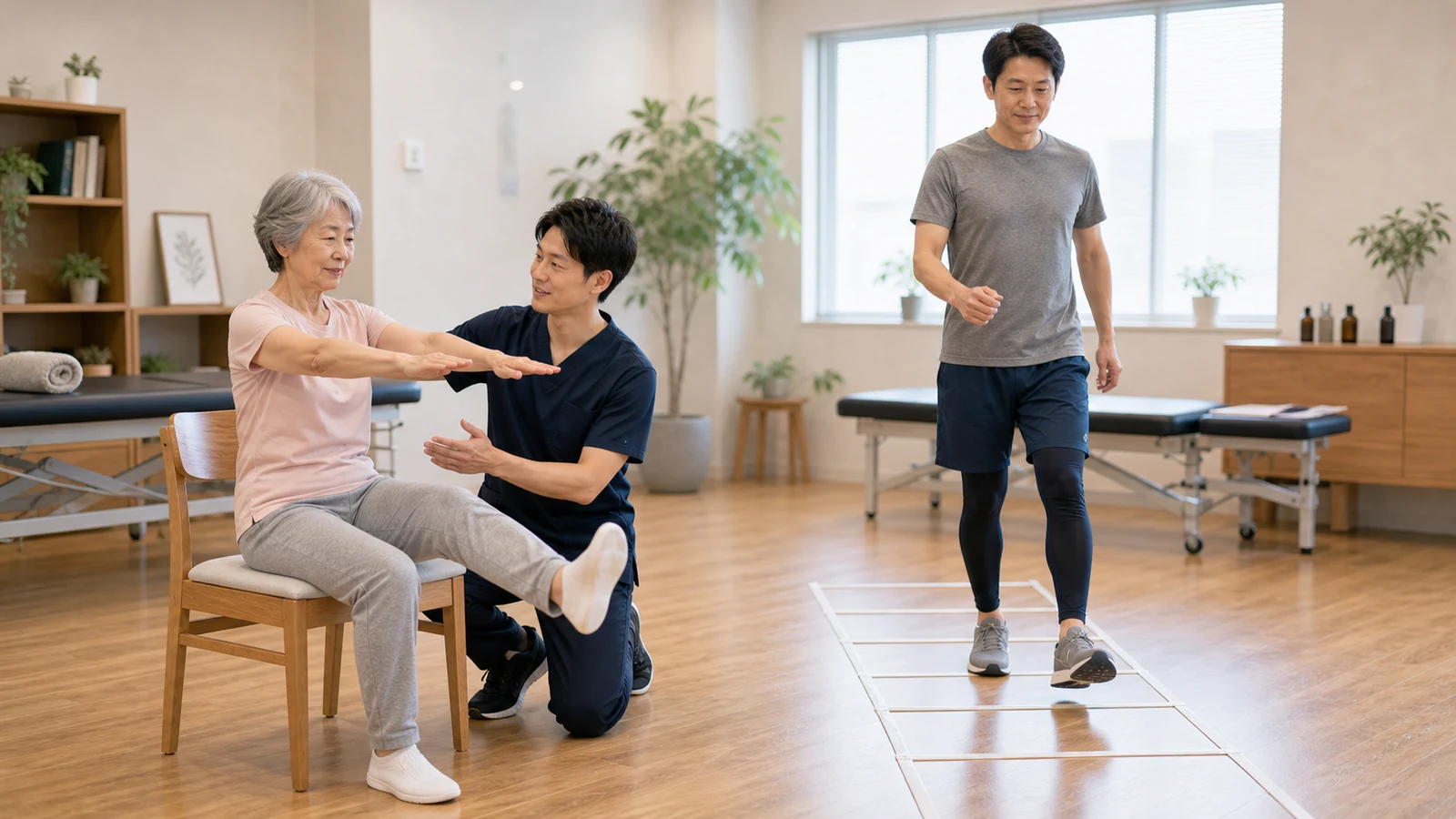 年代別の運動ポイントを示す図版