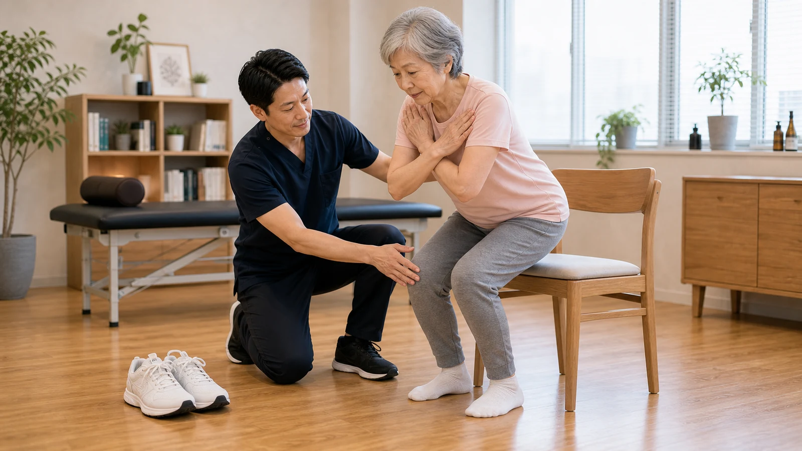 運動不足による健康リスクを示す図版