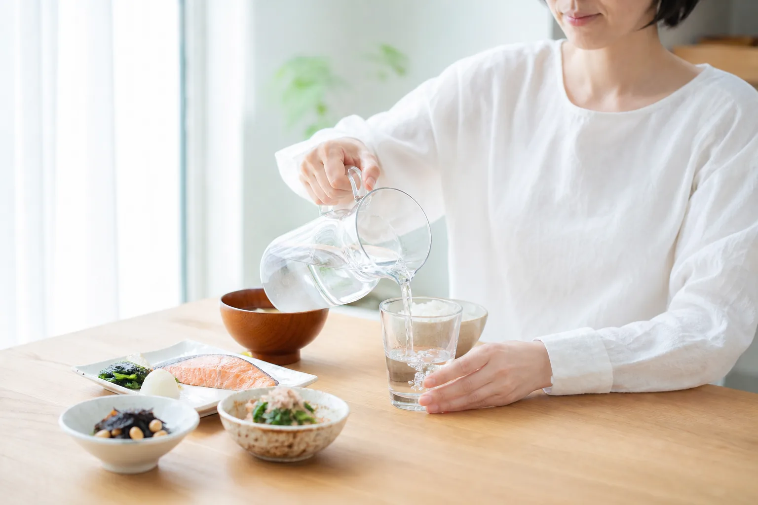 水分をとる習慣のイメージ
