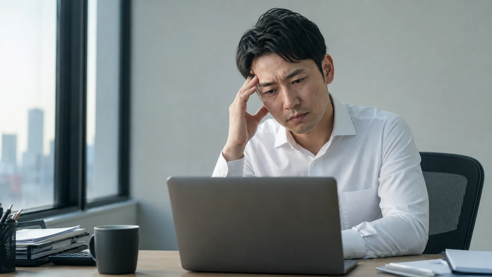 生活習慣と自律神経の乱れを振り返る女性