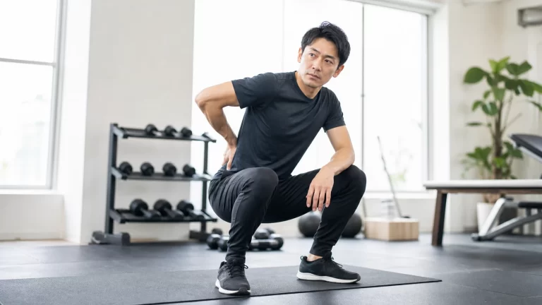 スクワットで腰が痛い原因｜フォーム修正と再開手順