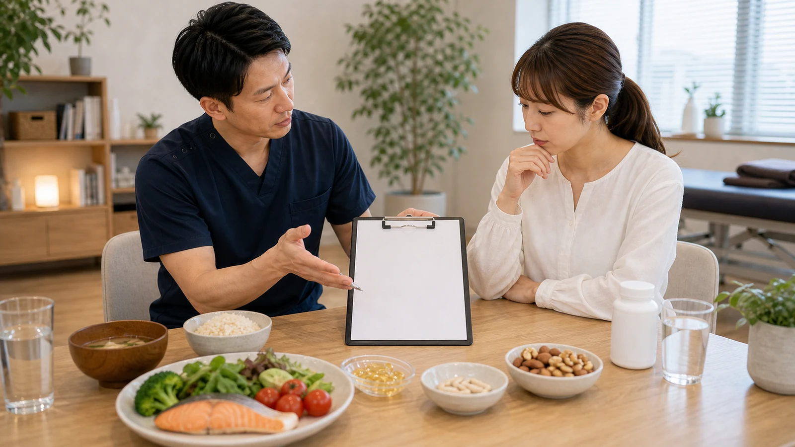 ビタミンの不足と過剰摂取の注意点を示す図版