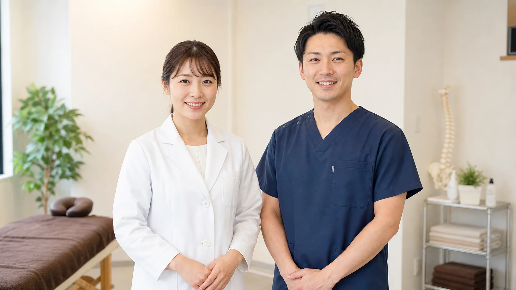 鍼灸師と整体の施術者