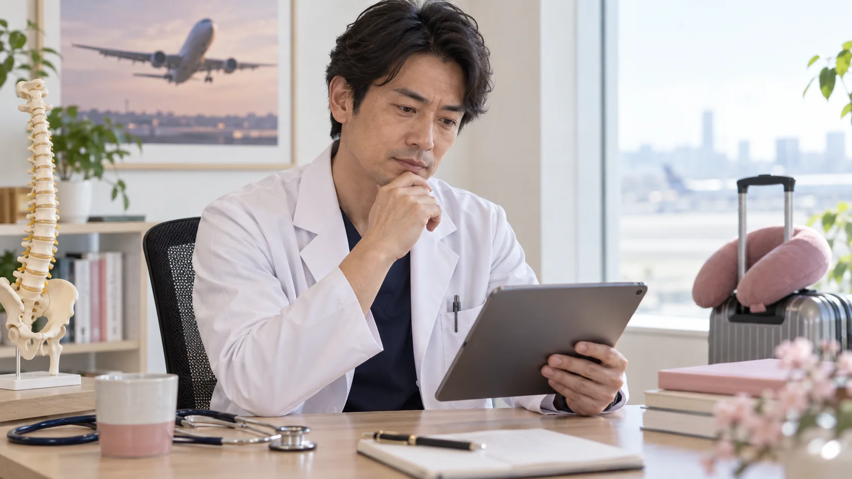 長時間フライト腰痛対策の記事を確認する監修者