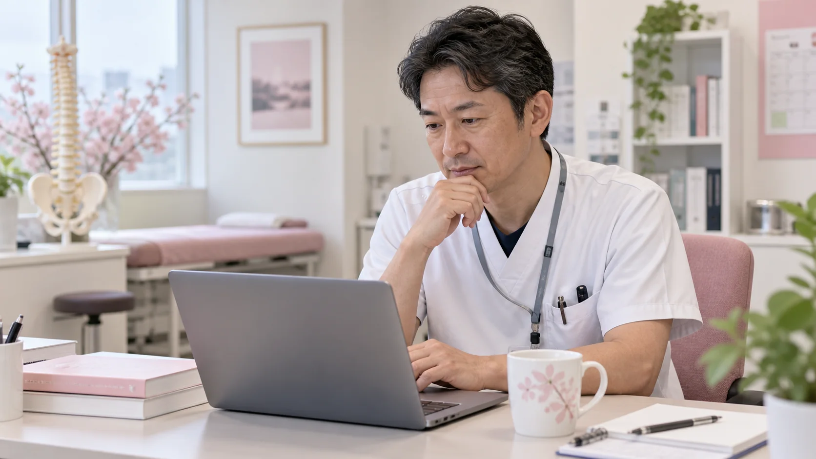 看護師の腰痛対策記事を確認する監修者