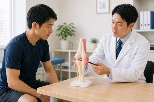 お尻と股関節まわりを鍛えるイメージ