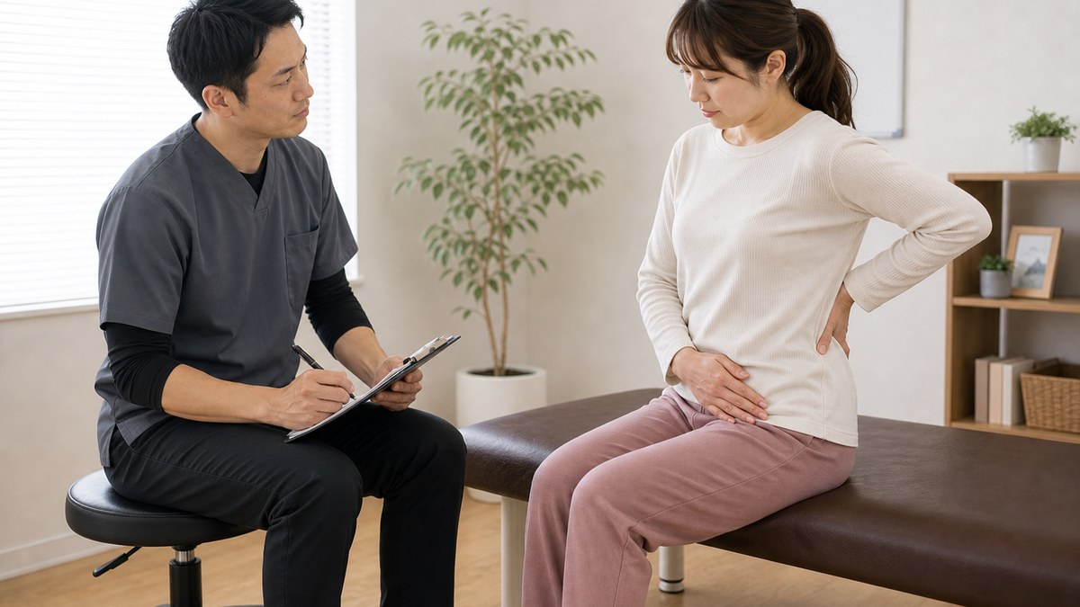 産後の腰痛の相談イメージ