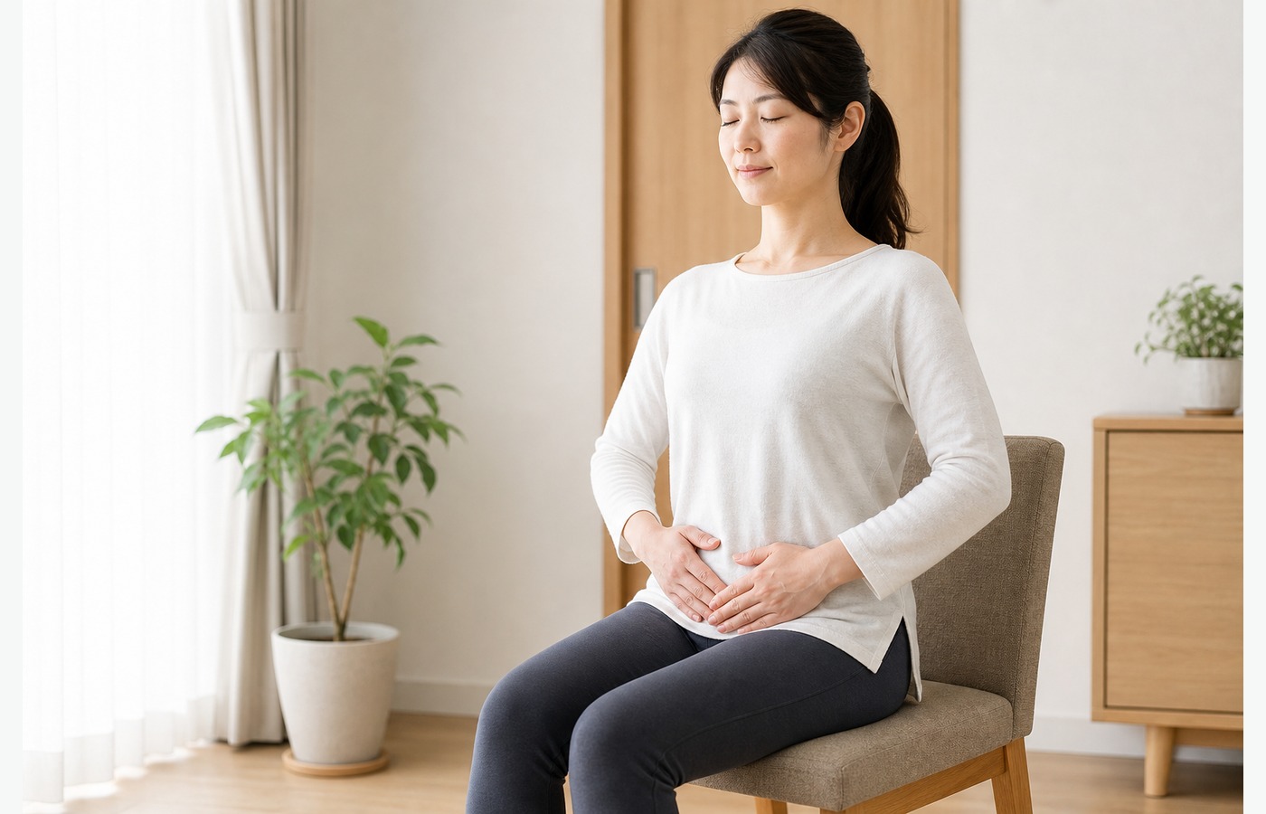 尾てい骨痛と骨盤まわりの関係を示すイメージ